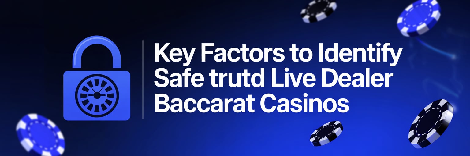 Key Factors to Identify Safe and Trusted Live Dealer Baccarat Casinos